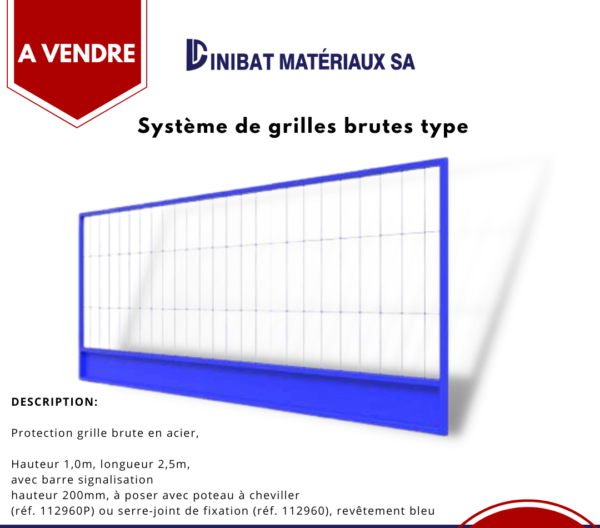 Système de grilles brutes type – Image 2