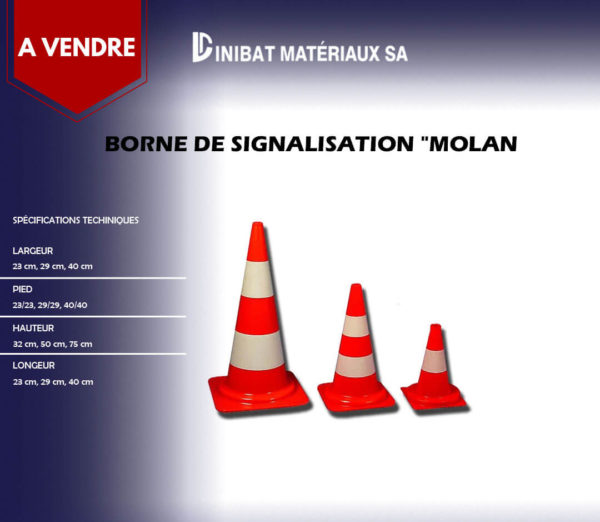 BORNE DE SIGNALISATION "MOLAN – Image 2