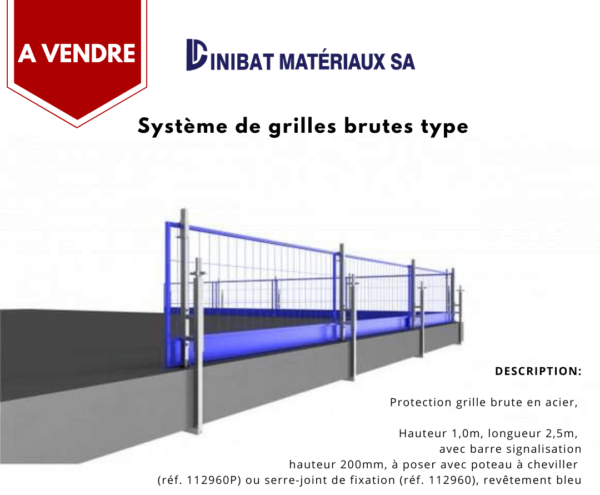 Système de grilles brutes type – Image 3